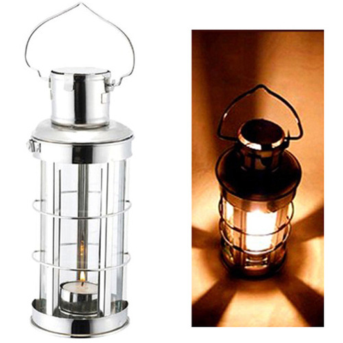 Round shape candle lantern(L) 원통형 캔들랜턴(대)