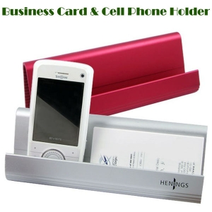 Henings business card &amp; cellphone stand holder 헤닝스 핸드폰홀더 겸용 명함홀더